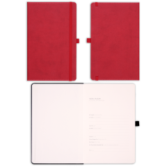 13x21 Lastikli Kalemlikli ve Cepli Defter