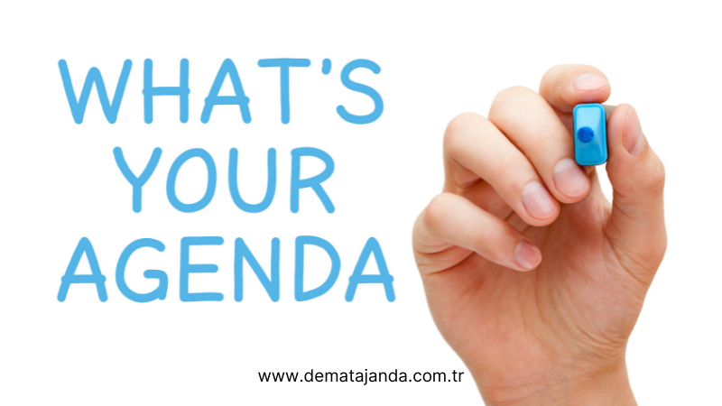 Ajanda Nedir?