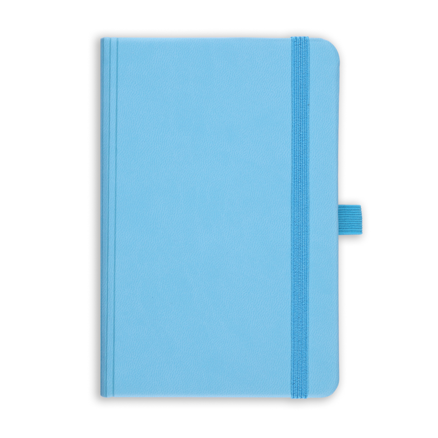 9x14 Lastikli ve Kalemlikli Defter Açık Mavi