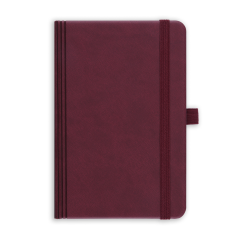 9x14 Lastikli ve Kalemlikli Defter Bordo