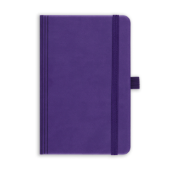 9x14 Lastikli ve Kalemlikli Defter Mor