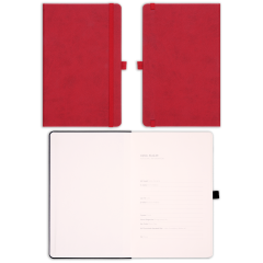 13x21 Lastikli ve Kalemlikli Defter Kırmızı