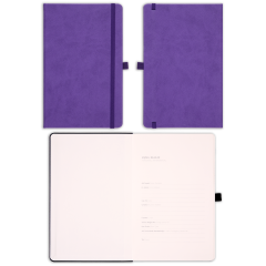 13x21 Lastikli ve Kalemlikli Defter Mor
