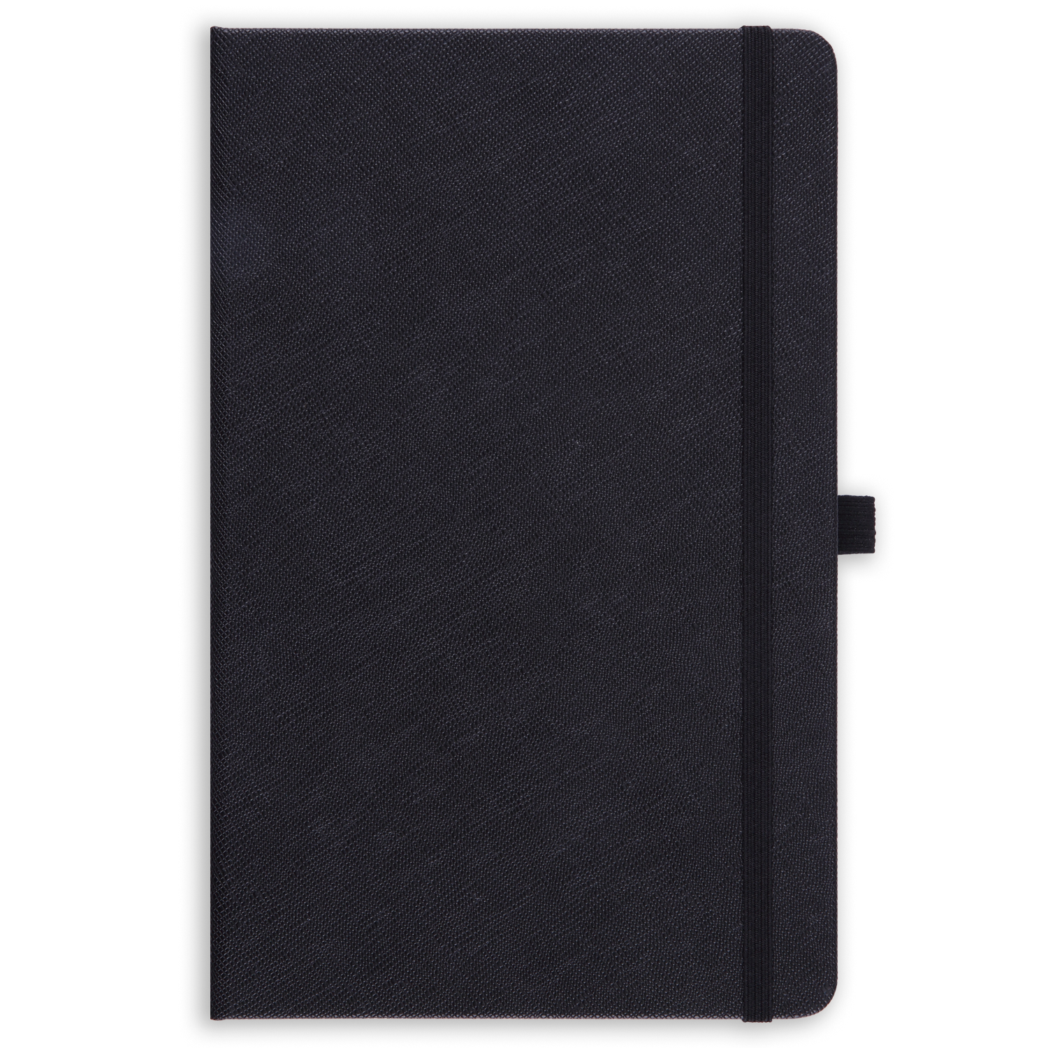 13x21 Lastikli ve Kalemlikli Defter Siyah