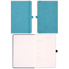 13x21 Lastikli ve Kalemlikli Defter Turkuaz