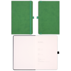 13x21 Lastikli ve Kalemlikli Defter Yeşil