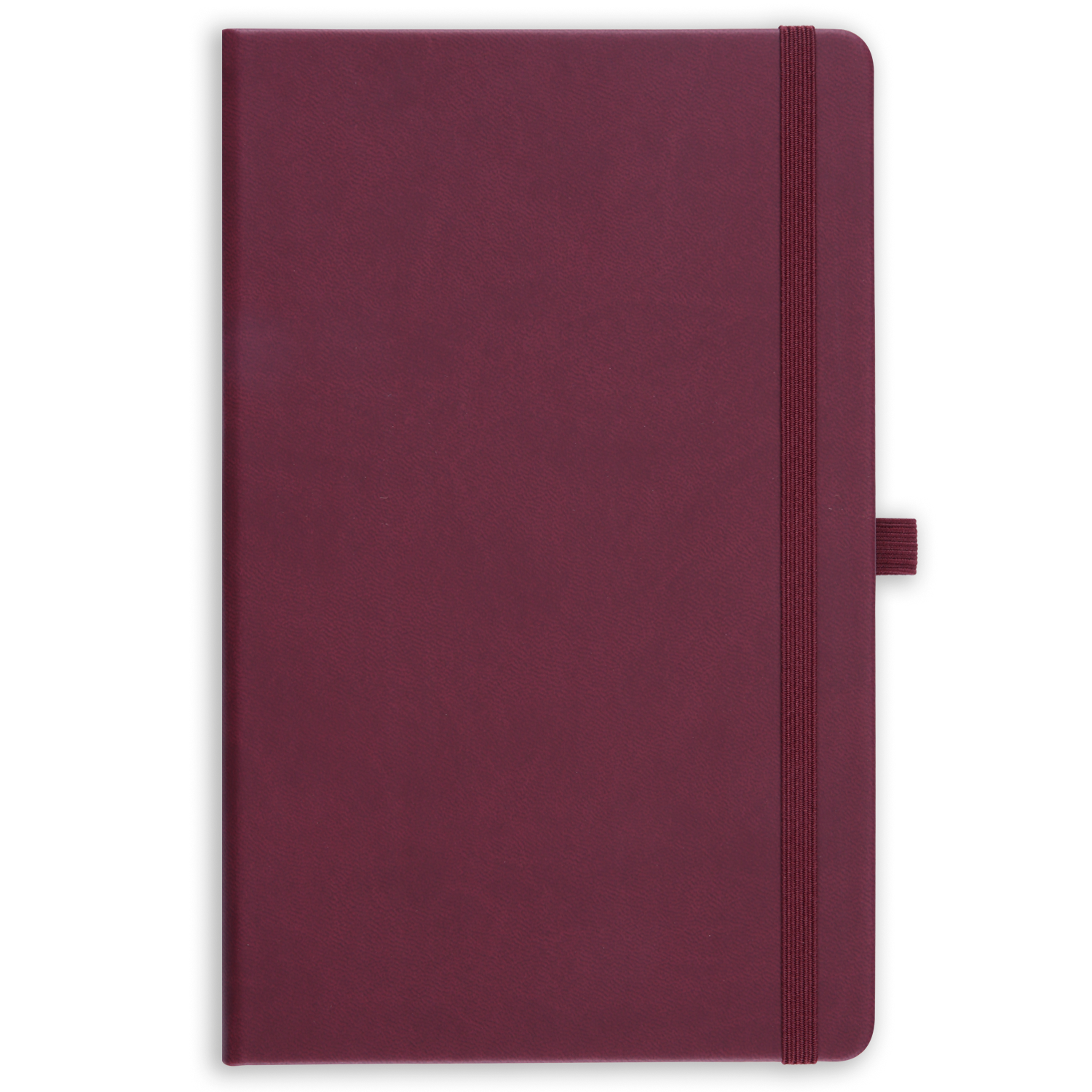 13x21 Lastikli ve Kalemlikli Defter Bordo