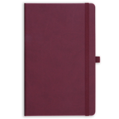 13x21 Lastikli ve Kalemlikli Defter Bordo