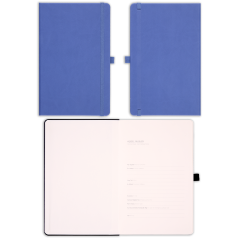 13x21 Lastikli ve Kalemlikli Defter Koyu Mavi