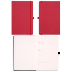 13x21 Lastikli ve Kalemlikli Defter Kırmızı