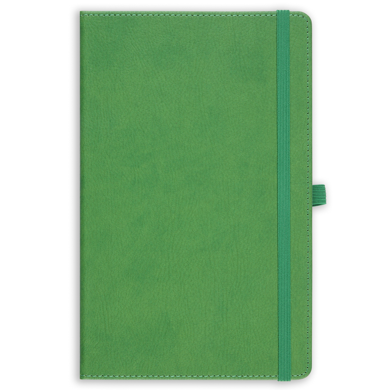 13x21 Lastikli Kalemlikli ve Cepli Defter Yeşil