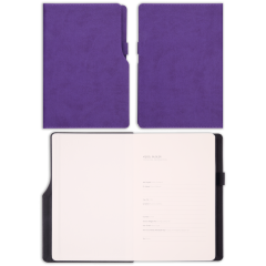 13x21 Kalemlikli Defter Mor
