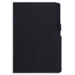 13x21 Kalemlikli Defter Siyah