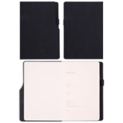 13x21 Kalemlikli Defter Siyah