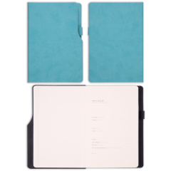 13x21 Kalemlikli Defter Turkuaz