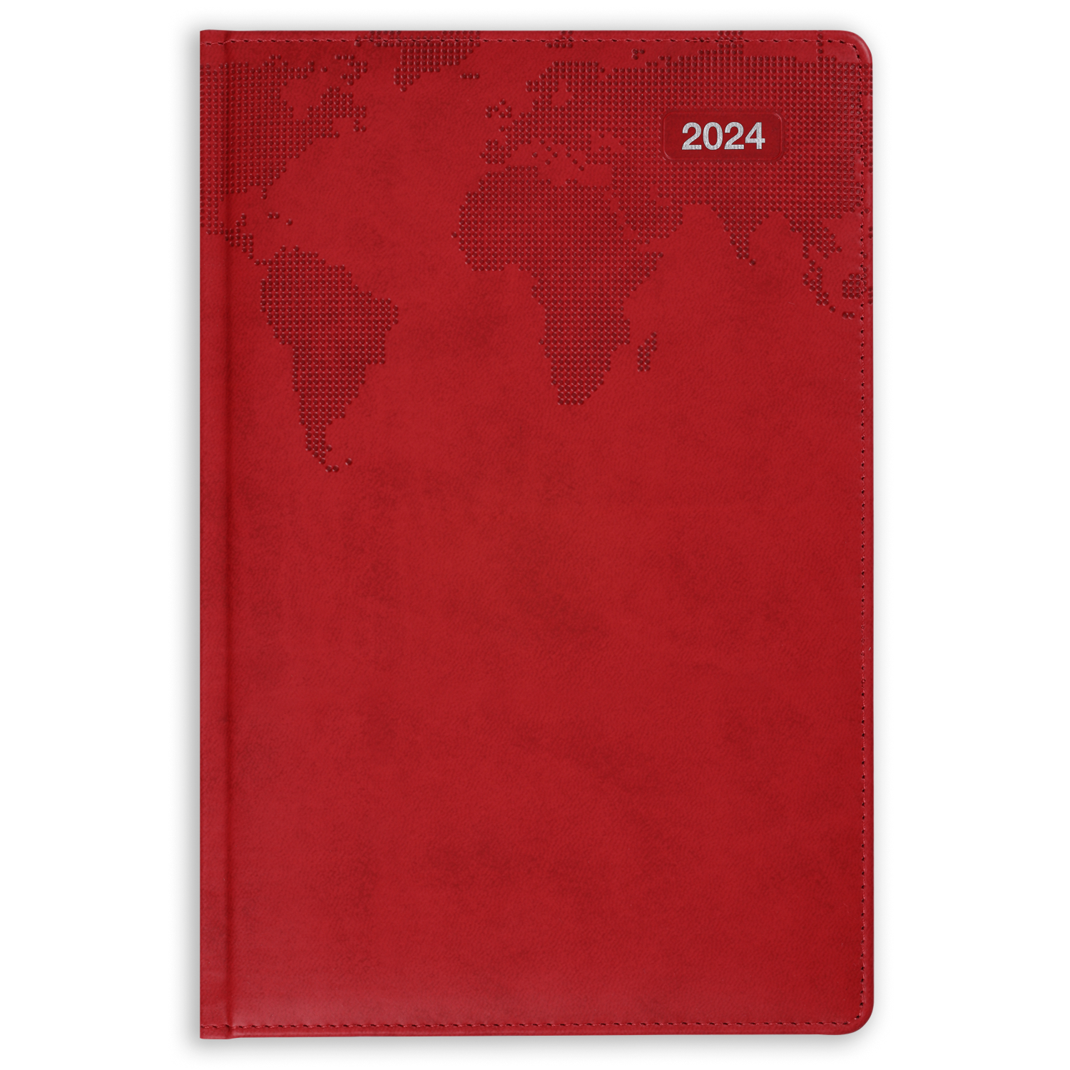 2024 - 16x24 Ajanda Kırmızı