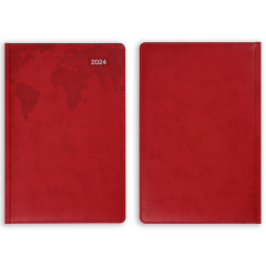 2024 - 16x24 Ajanda Kırmızı