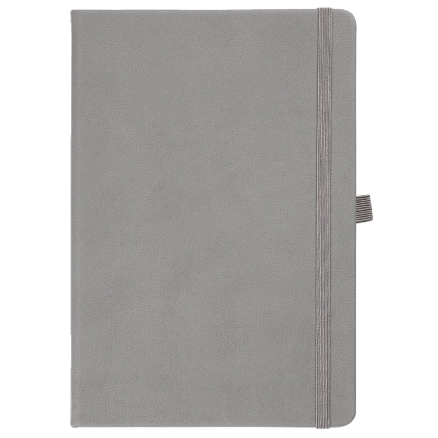 15x21 Lastikli ve Kalemlikli Defter Gri