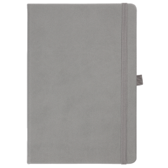 15x21 Lastikli ve Kalemlikli Defter Gri
