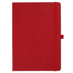 15x21 Lastikli ve Kalemlikli Defter Kırmızı