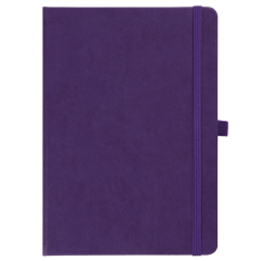 15x21 Lastikli ve Kalemlikli Defter Mor