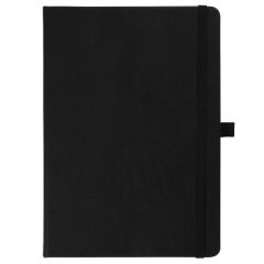 15x21 Lastikli ve Kalemlikli Defter Siyah
