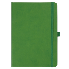 15x21 Lastikli ve Kalemlikli Defter Yeşil