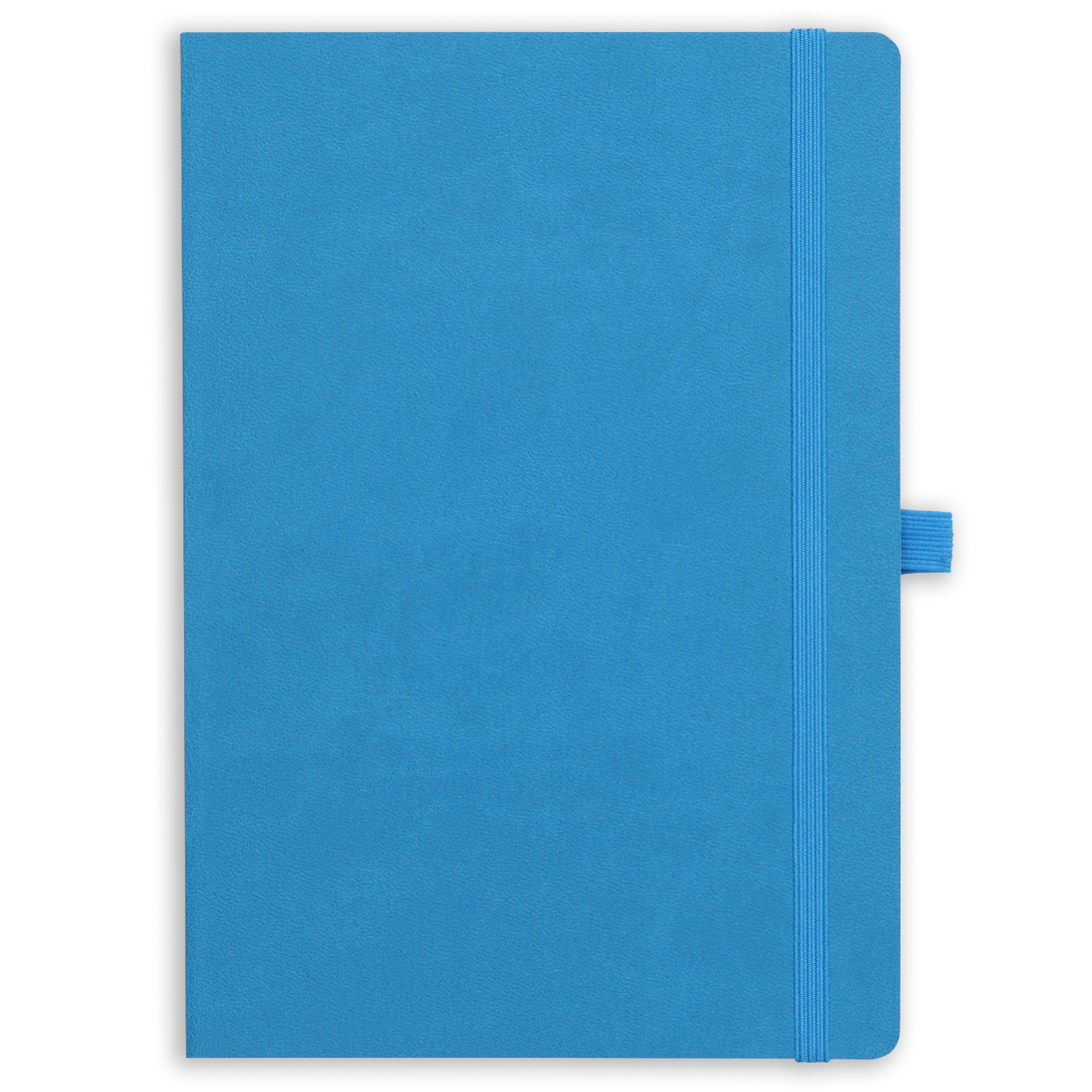 15x21 Esnek Lastikli Kalemlikli ve Cepli Defter Turkuaz