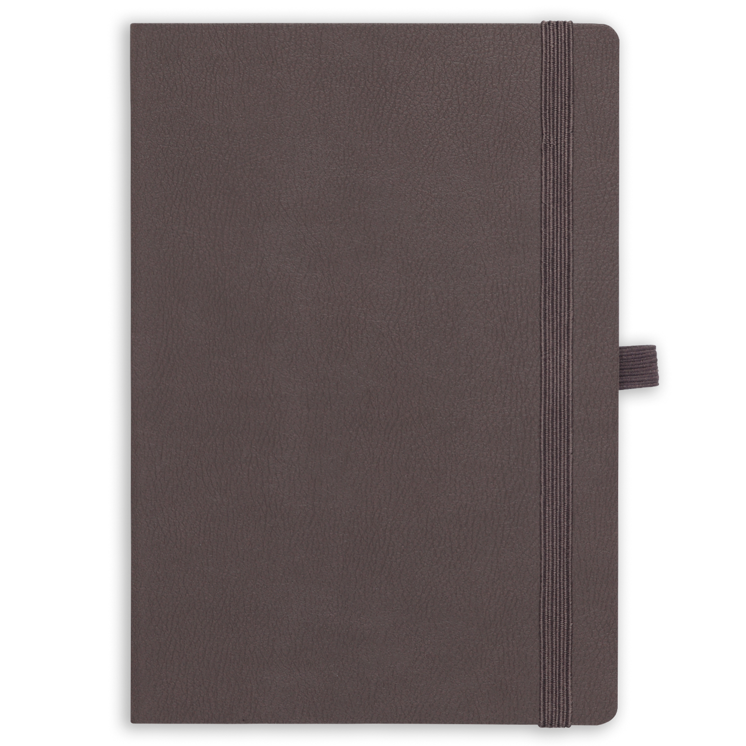 15x21 Esnek Lastikli Kalemlikli ve Cepli Defter Toprak
