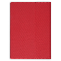 15x21 Makrepli Defter Kırmızı