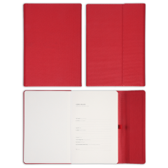 15x21 Makrepli Defter Kırmızı