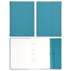 15x21 Makrepli Defter Turkuaz